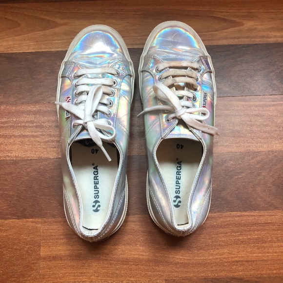 Superga Hologram Mirrored Sneakers - Picture 4 of 5